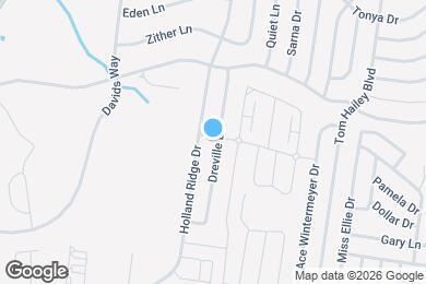 Map image of the property - 144 Dreville Dr