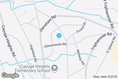 Map image of the property - Cayuga Heights House for Rent