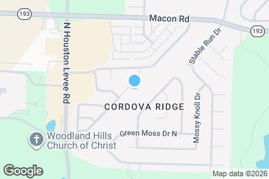 Map image of the property - 1164 Cross Valley Cove