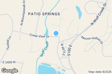 Map image of the property - 4835 Creek View Dr