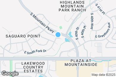 Map image of the property - 3981 E South Fork Dr