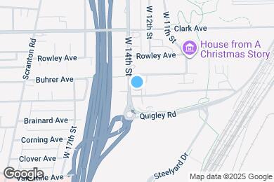 Map image of the property - 3199 W 14th St