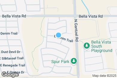 Map image of the property - 1847 E Denim Trail