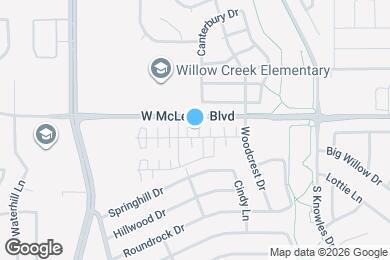 Map image of the property - 109 Cherwell Ct