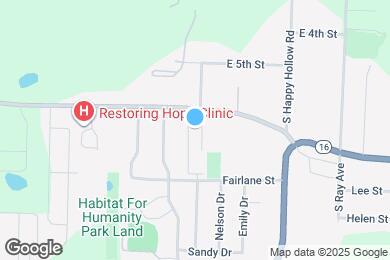 Map image of the property - Mountain View Apartments