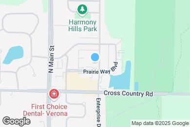 Map image of the property - Prairie Oaks Apartments