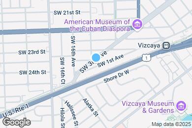 Map image of the property - 3675 SW 3rd Ave