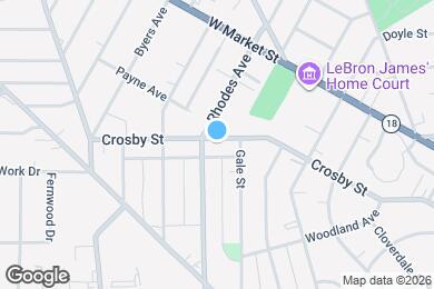 Map image of the property - 598 Crosby St