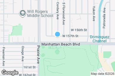 Map image of the property - 3852 W 157th St