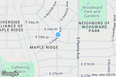 Map image of the property - 1203 E 25th St