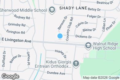 Map image of the property - 4728 E Livingston Ave