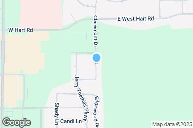 Map image of the property - 2655 Claremont Dr