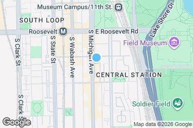 Map image of the property - 1307 Michigan Ave