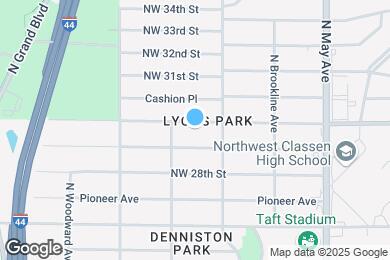 Map image of the property - 3124 NW 30th St