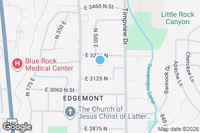 Map image of the property - 3162 N 500 E