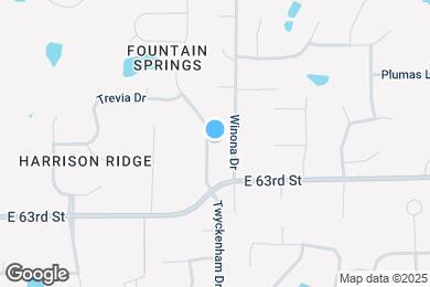 Map image of the property - 10011 Fountain Springs Ct