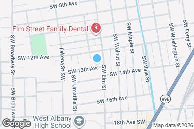 Map image of the property - 1015 SW 13th Ave