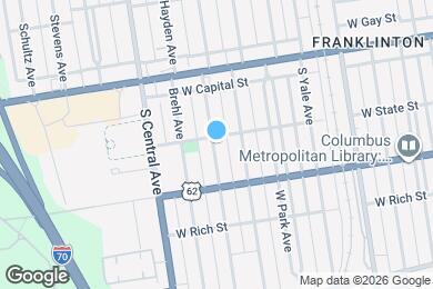 Map image of the property - 110 Dana Ave