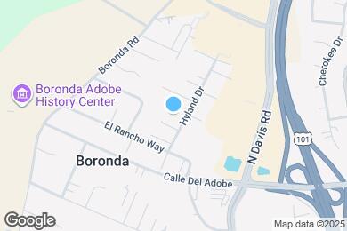 Map image of the property - 425 Hyland Dr