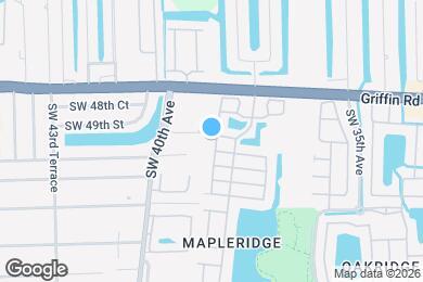 Map image of the property - 4946 SW 38th Way