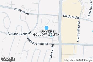 Map image of the property - 1160 Hunter's Lake Dr