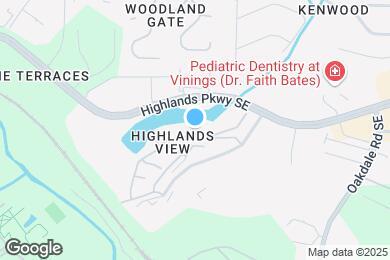 Map image of the property - 1771 Highlands View Dr