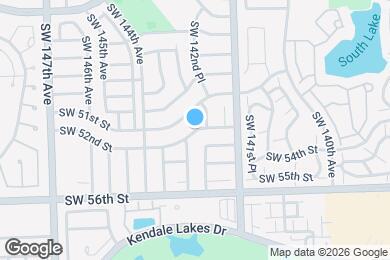 Map image of the property - 14273 SW 52nd St