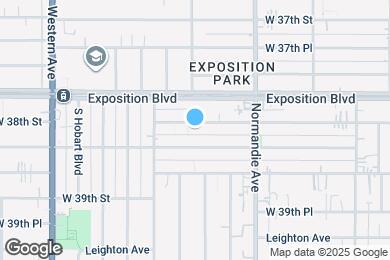 Map image of the property - 1386 W 38th St