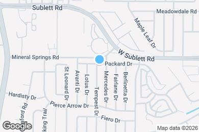 Map image of the property - 6201 Tempest Dr