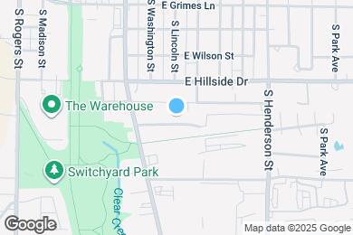 Map image of the property - 215 E Vermilya Ave