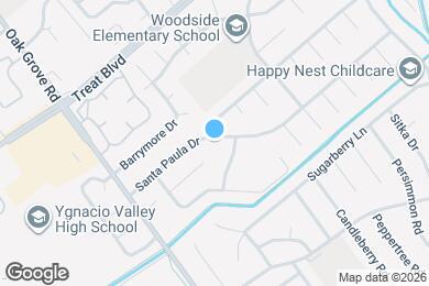 Map image of the property - 3114 Santa Paula Dr