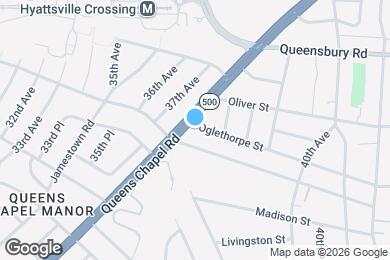 Map image of the property - 3801 Oglethorpe St
