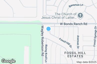 Map image of the property - 10649 Fossil Hill Dr