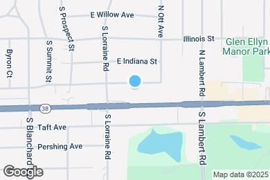 Map image of the property - 1902 E Evergreen St