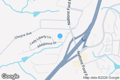 Map image of the property - 1018 Allegiance Dr