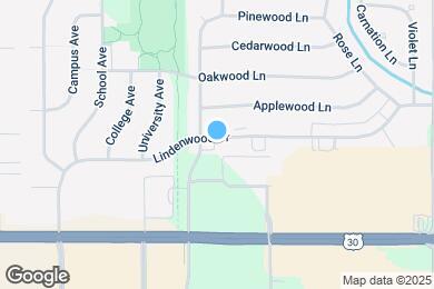 Map image of the property - 1234 Lindenwood Dr