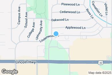 Map image of the property - 4327 Lindenwood Dr