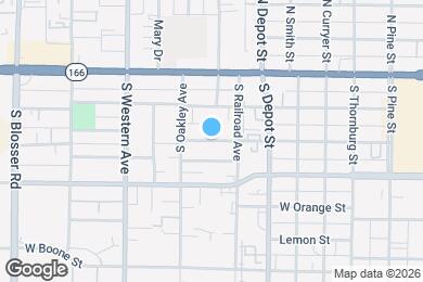 Map image of the property - 0 W Cypress St