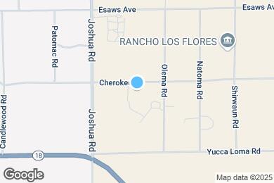 Map image of the property - 23423 Cherokee Ave