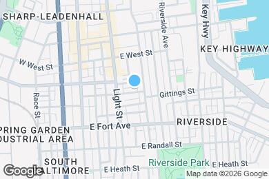Map image of the property - 130 E Gittings St