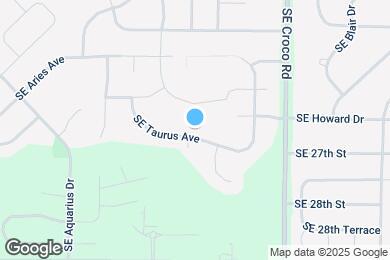 Map image of the property - 3410 SE Taurus Ave