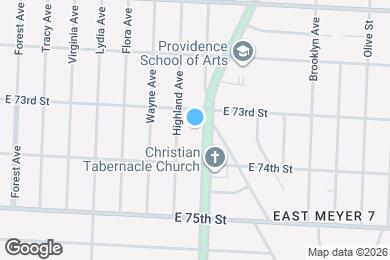 Map image of the property - 7316 The Paseo