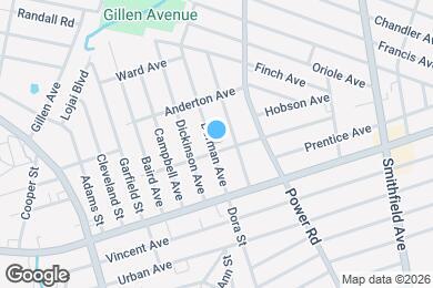 Map image of the property - 45 Dorman Ave