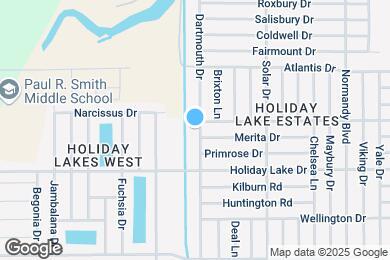 Map image of the property - 1327 Dartmouth Dr