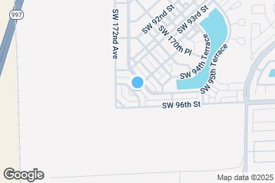 Map image of the property - 9451 SW 171st Pl
