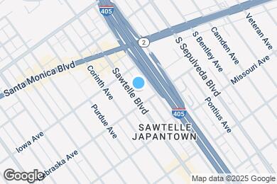 Map image of the property - 1730 Sawtelle Blvd