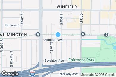 Map image of the property - 779 Simpson Ave