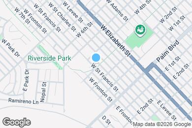 Map image of the property - 306 W St Francis St