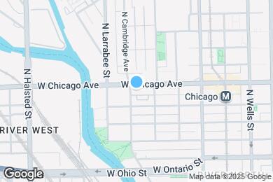 Map image of the property - 463 W Chicago Ave