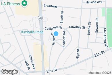 Map image of the property - 223 Central St